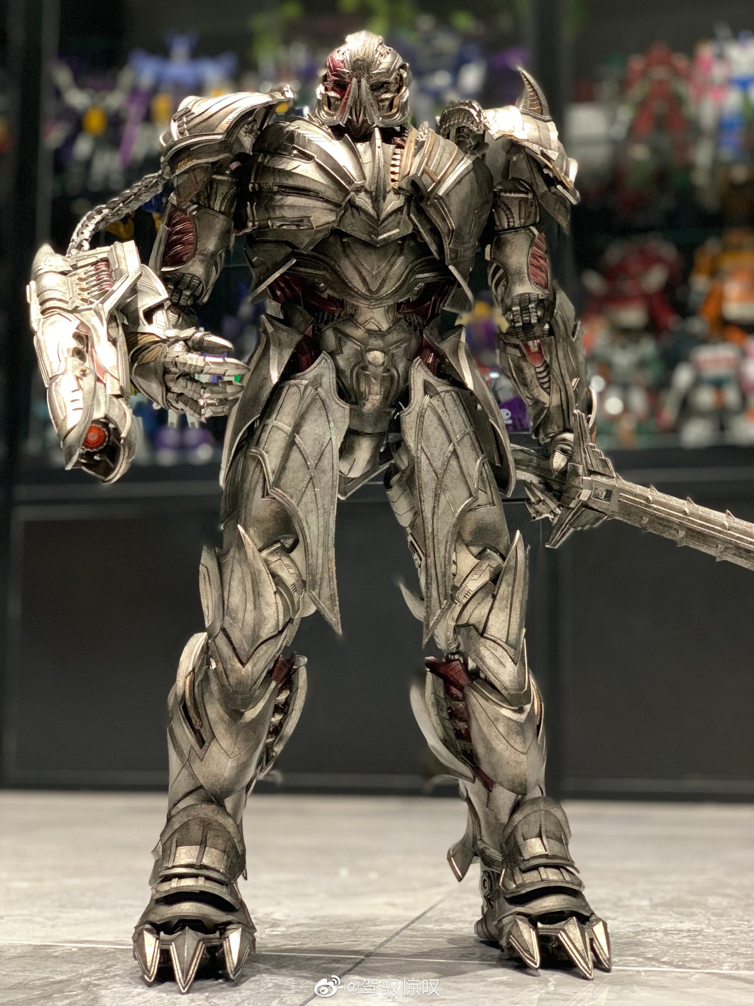 【限定販売】 The Transformers threezero Last Images In-Hand Megatron Knight SF・ファンタジー・ホラー